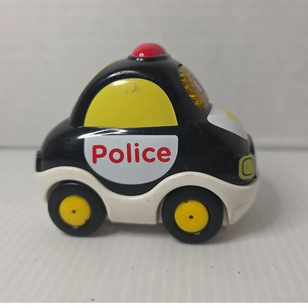 VTech Go Go Smart Wheels Police Car‎ Electronic Toy Used Needs Batteries